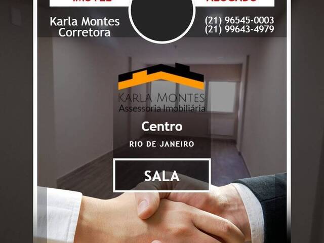 #45 - Sala para Venda em Rio de Janeiro - RJ - 1