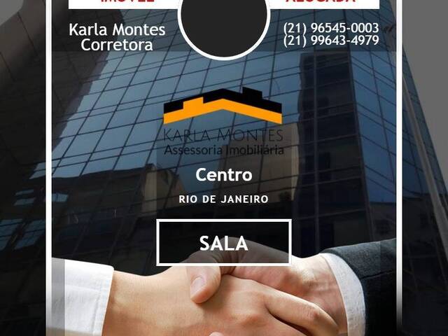 #32 - Sala para Locação em Rio de Janeiro - RJ - 1