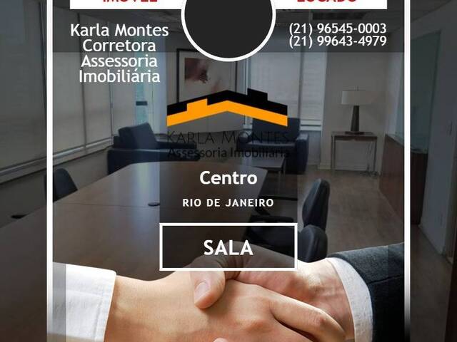 #30 - Sala para Locação em Rio de Janeiro - RJ - 1